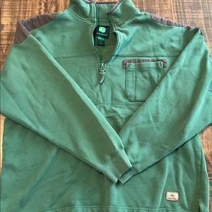 Men’s John Deere Quarter Zip Pullover